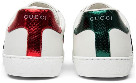 gucci ace with snake|gucci snakeskin shoes.